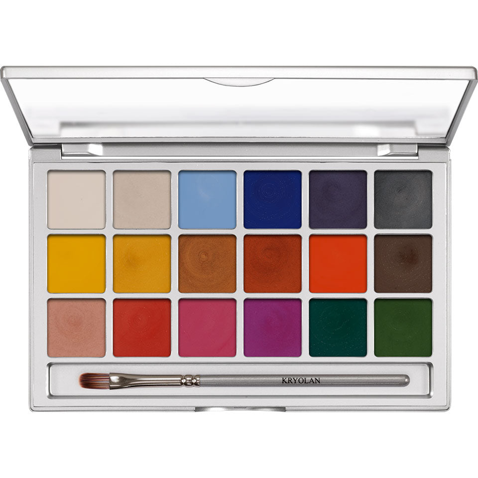 Kryolan Shimmering Vision Palette
