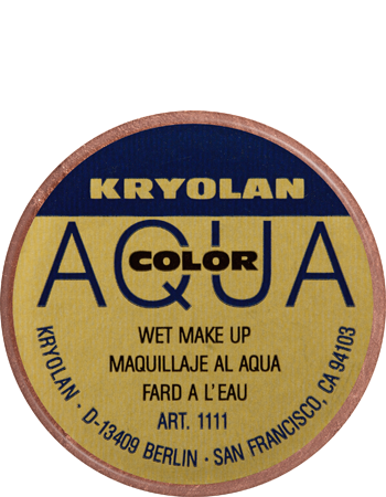 Kryolan Aquacolor Metallic — 8 ml — COPPER