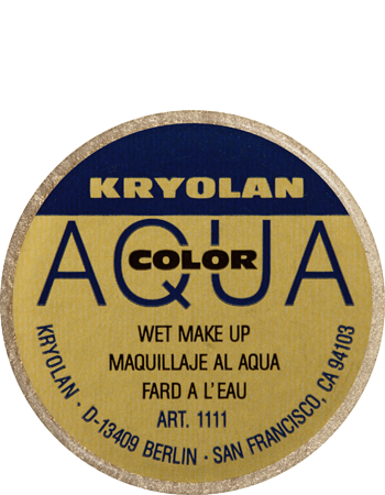 Kryolan Aquacolor Metallic — 8 ml — GOLD