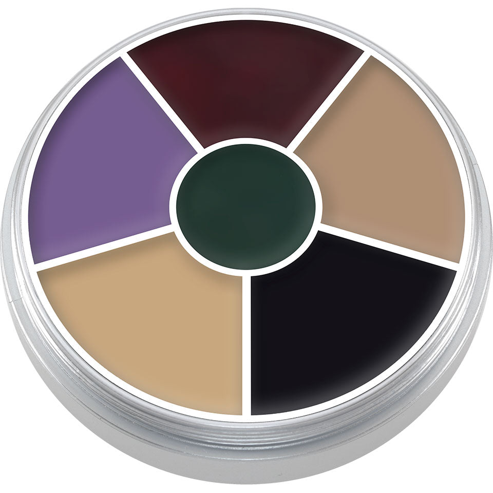 Kryolan Cream Color Circle — 6 Colors