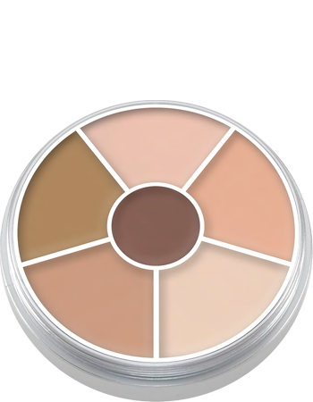 Kryolan Cream Color Circle — 6 Colors — LOVEL