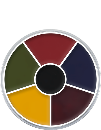 Kryolan Cream Color Circle — 6 Colors