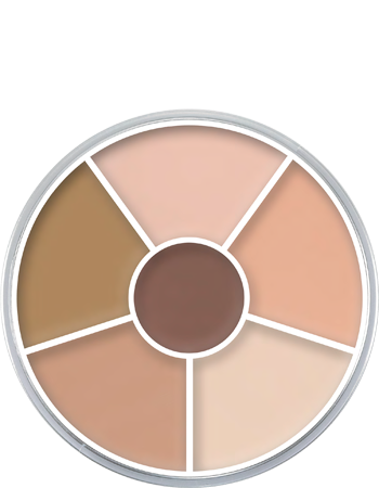 Kryolan Cream Color Circle — 6 Colors