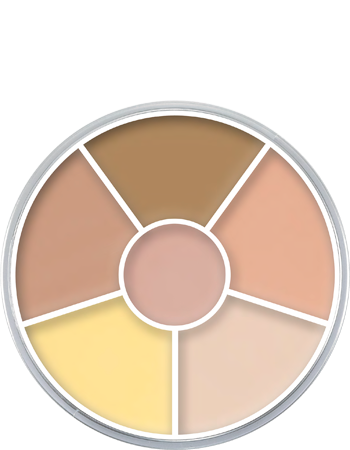 Kryolan Cream Color Circle — 6 Colors