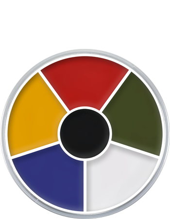Kryolan Cream Color Circle — 6 Colors