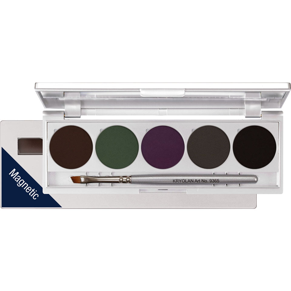 Kryolan Cake Eye Liner Palette — 5 Colors