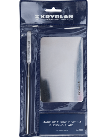 Kryolan Make-up Mixing Palette & Spatula Set