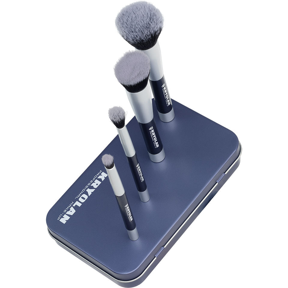 Kryolan Magnetic Brush Set — 4 Brushes
