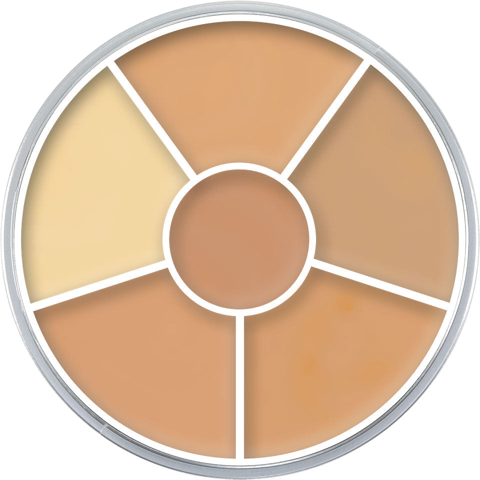 Kryolan Concealer Circle — 6 Colors — 1