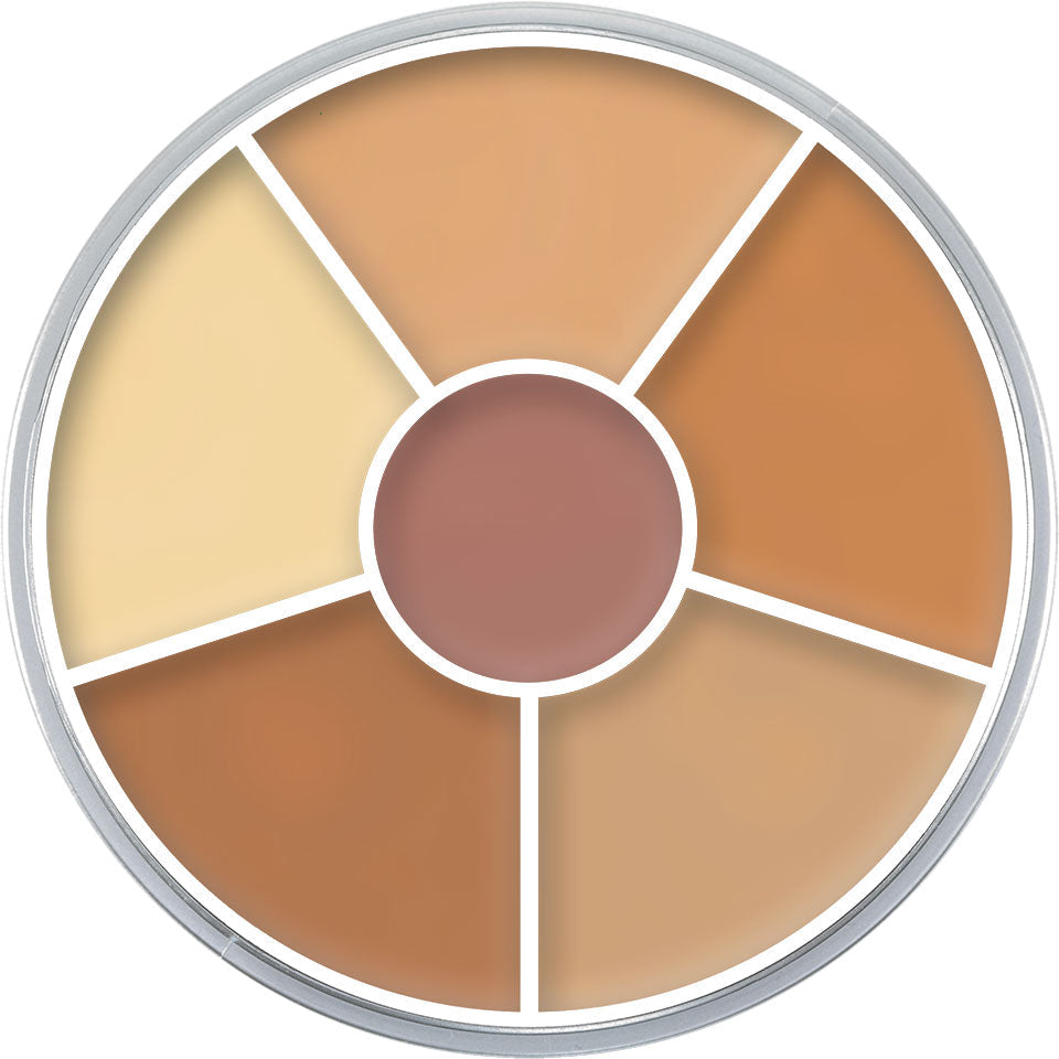 Kryolan Concealer Circle — 6 Colors — 2