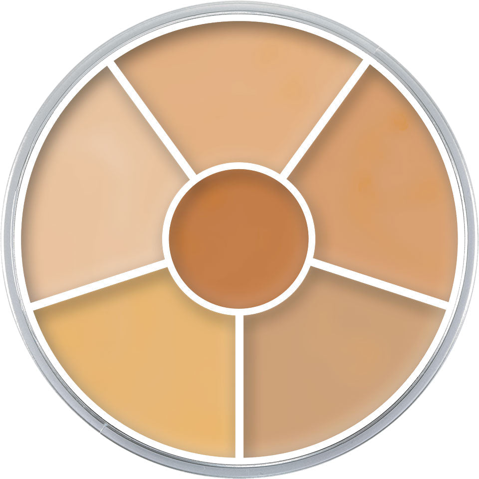 Kryolan Concealer Circle — 6 Colors — 3