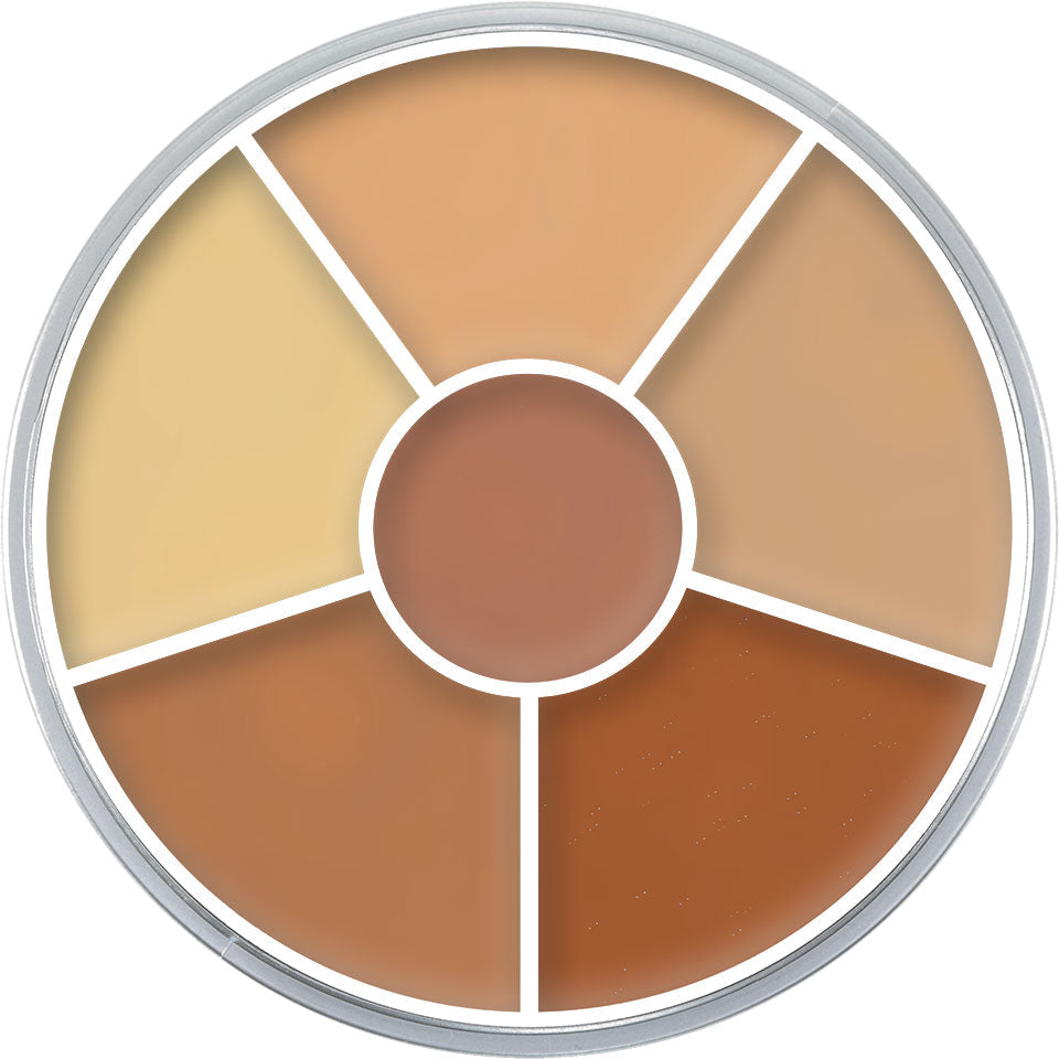 Kryolan Concealer Circle — 6 Colors — 4