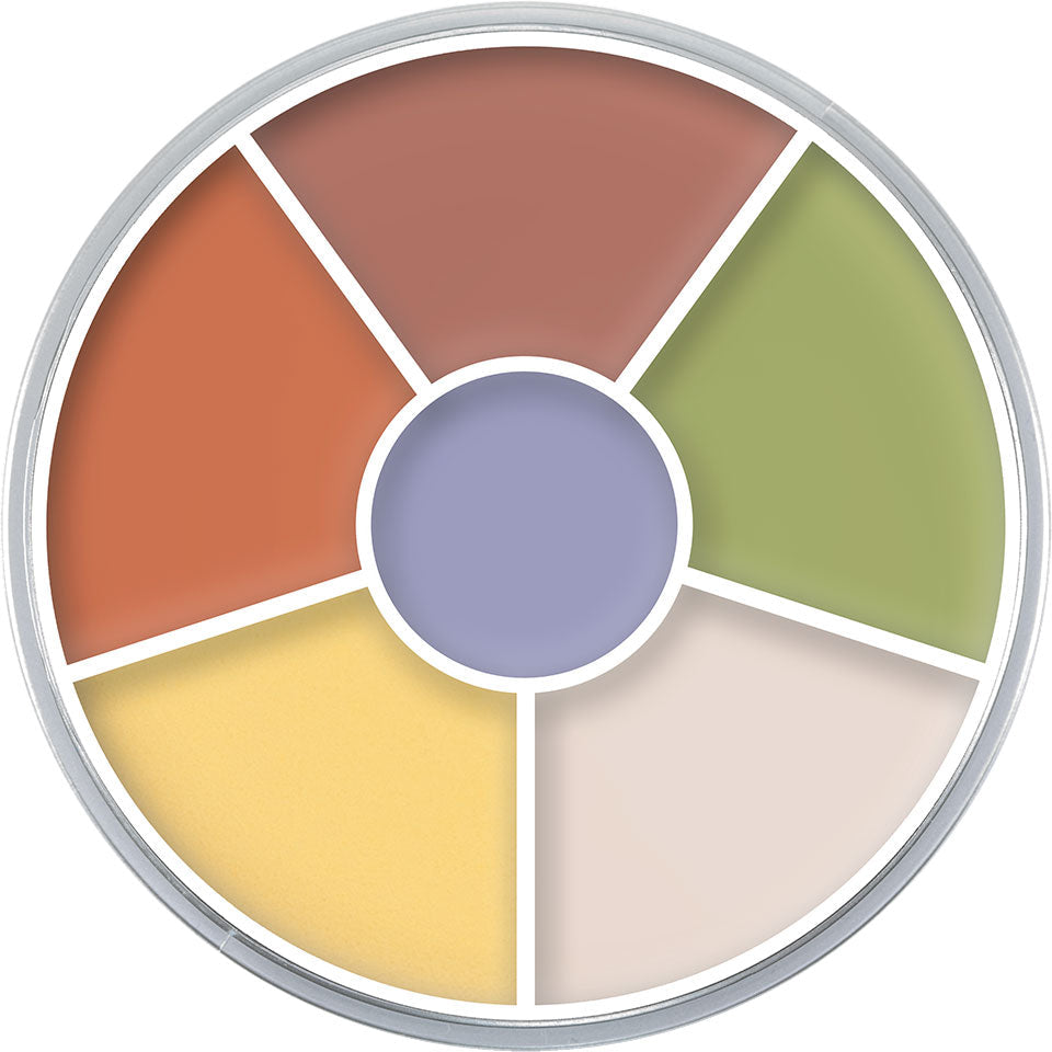 Kryolan Concealer Circle — 6 Colors — Neutralizer