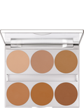 Kryolan Dual Finish Palette — 6 Colors
