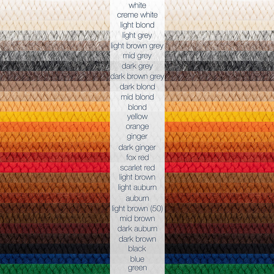 Kryolan Wool Crepe Hair — 100 cm