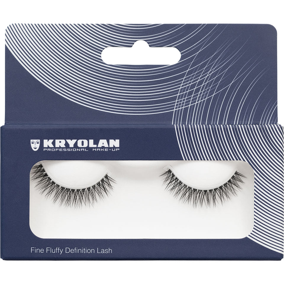 Kryolan Fine Fluffy Definition False Eyelashes