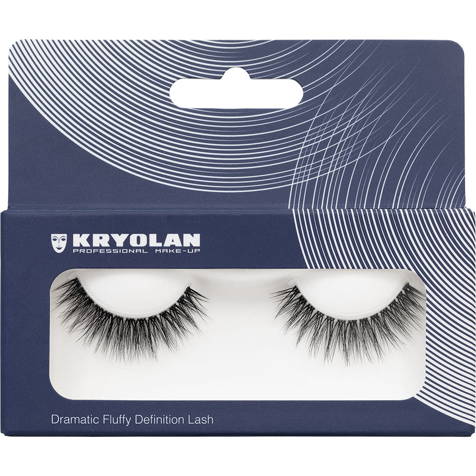 Kryolan Dramatic Fluffy Definition False Eyelashes