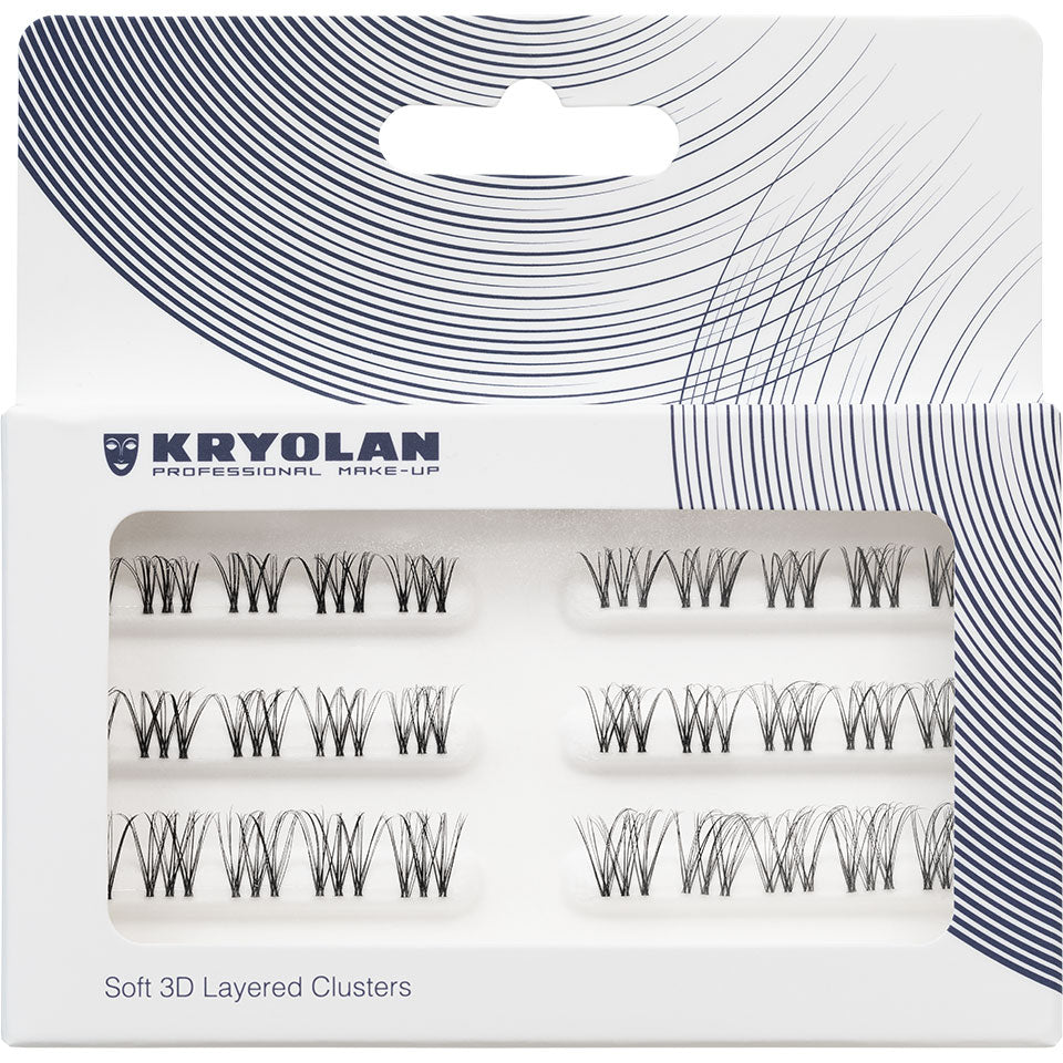 Kryolan Soft Cluster False Eyelashes