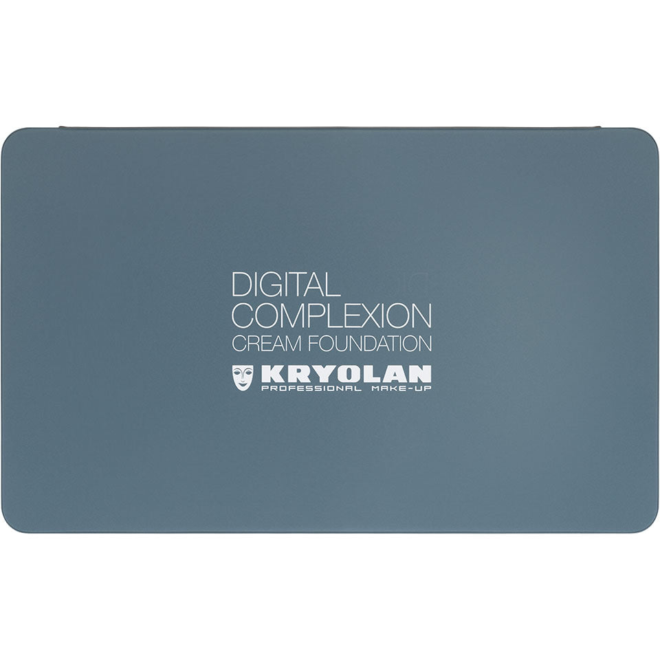 Kryolan Digital Complexion Cream Foundation Palette — 14 Shades
