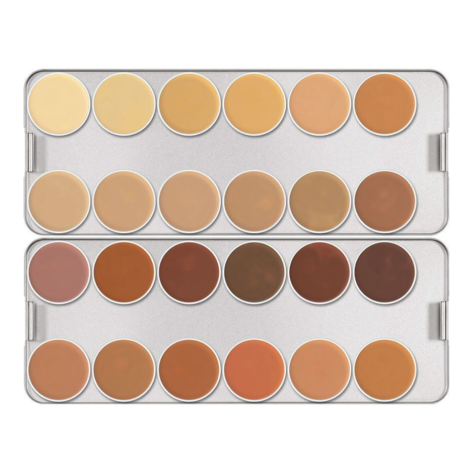 Kryolan Dermacolor Camouflage Creme Palette — 24 Colors