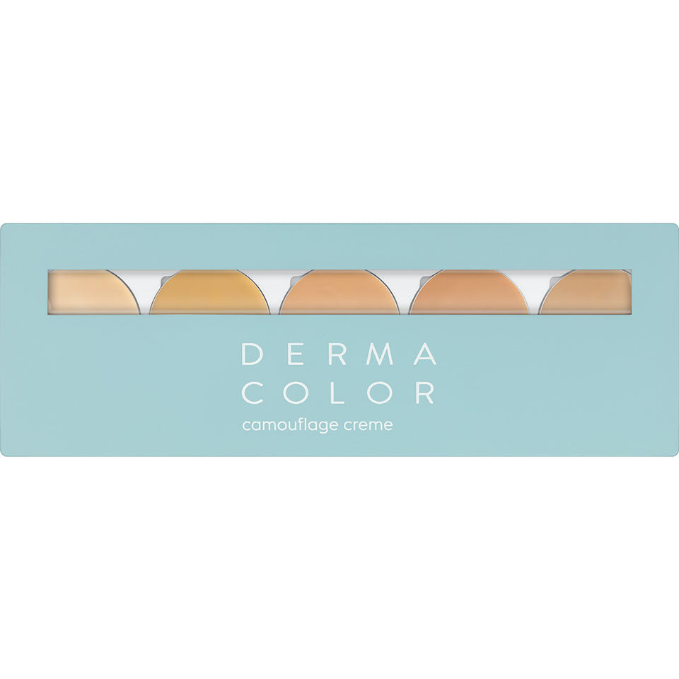 Kryolan Dermacolor Camouflage Creme Palette — 5 Colors