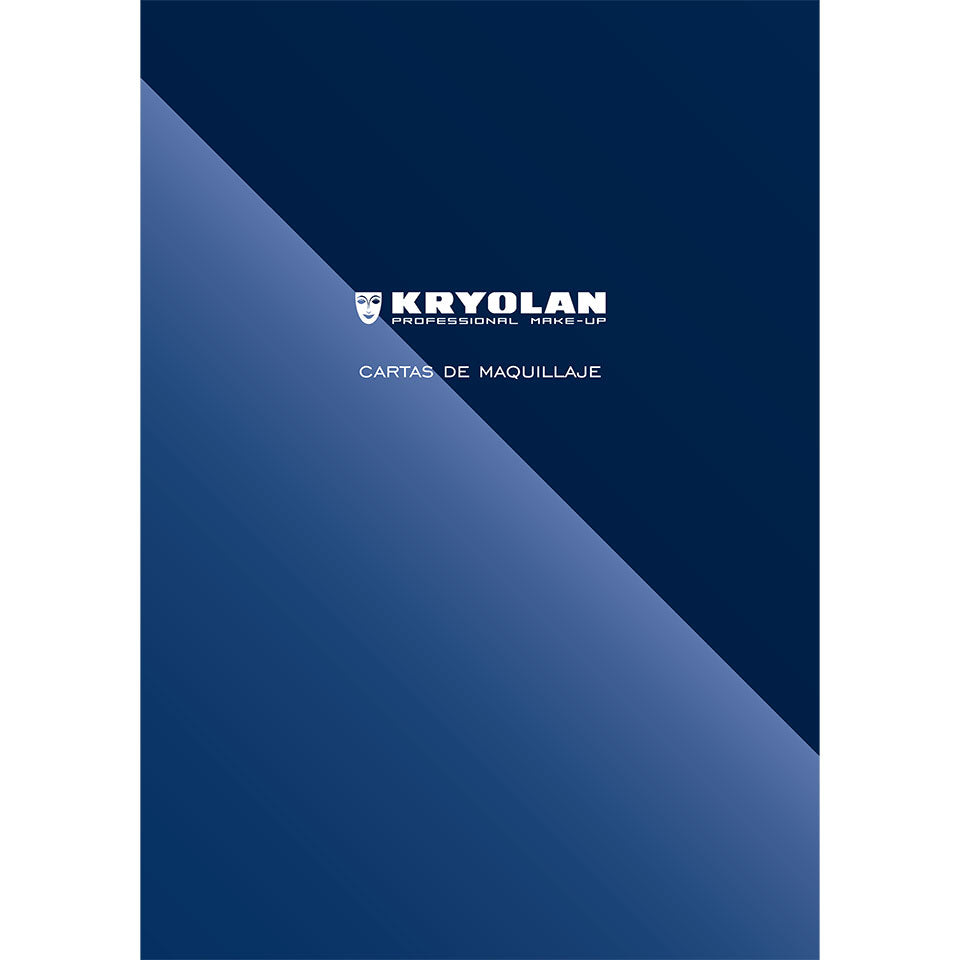 Kryolan Makeup Charts Block — 25 Sheets