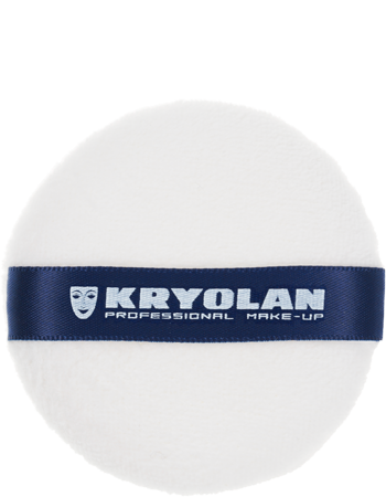 Kryolan White Powder Puff — 7 cm