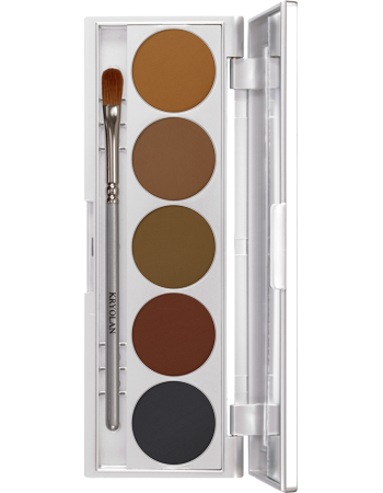 Kryolan Shades Eyeshadow Palette — 5 Colors — CAIRO