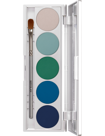 Kryolan Shades Eyeshadow Palette — 5 Colors — DUBLIN