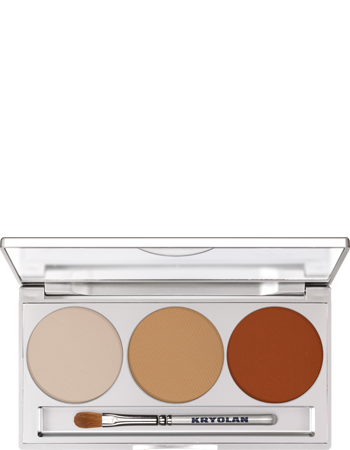 Kryolan Eyeshadow Trio Palette — DUNES
