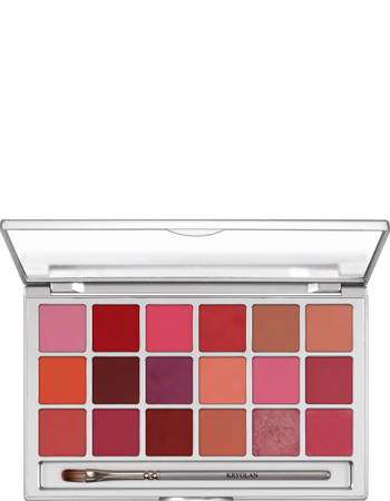 Kryolan Lip Rouge Palette — 18 Colors