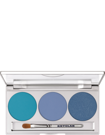 Kryolan Eyeshadow Trio Palette — GLACIER