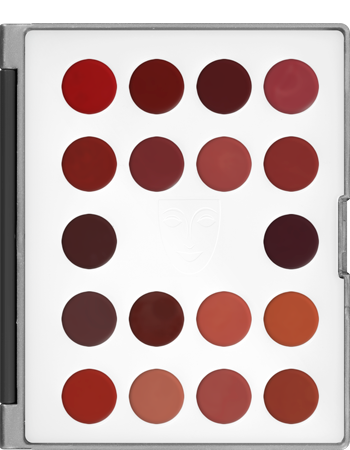 Kryolan Lip Rouge Mini Palette — 18 Colors — LF
