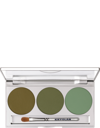 Kryolan Eyeshadow Trio Palette — OASIS