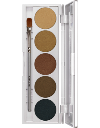 Kryolan Shades Eyeshadow Palette — 5 Colors — SANTIAGO