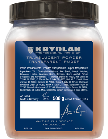 Kryolan Translucent Powder — 400 g — TL 12