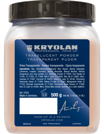 Kryolan Translucent Powder — 400 g — TL 14