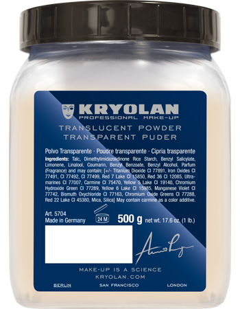 Kryolan Translucent Powder — 400 g — TL 4