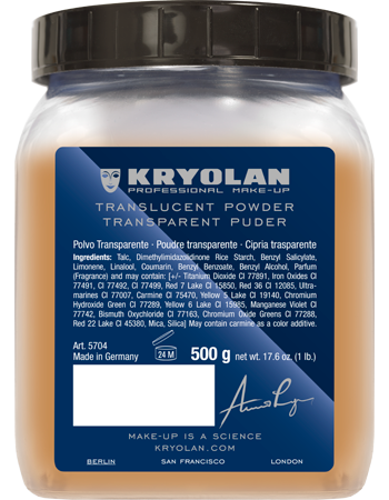 Kryolan Translucent Powder — 400 g — TL 5