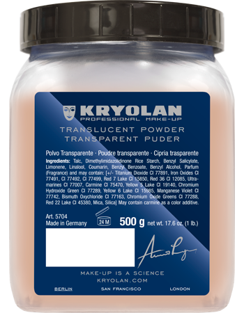 Kryolan Translucent Powder — 400 g — TL 7