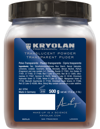 Kryolan Translucent Powder — 400 g — TL 8