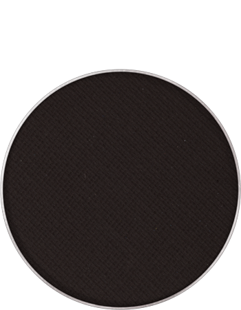 Kryolan Eyeshadow / Blush Refill — Matte — BLACK