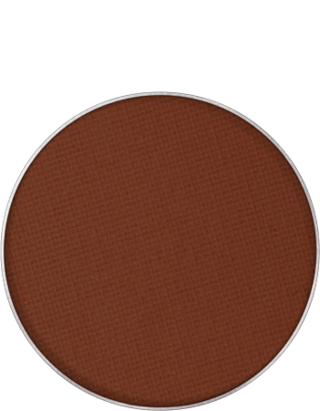 Kryolan Eyeshadow / Blush Refill — Matte — DARK BROWN