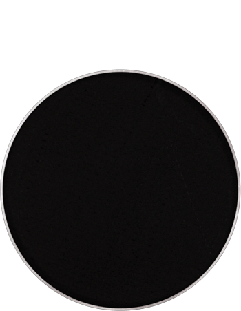 Kryolan Eyeshadow / Blush Refill — Matte — DEEP BLACK