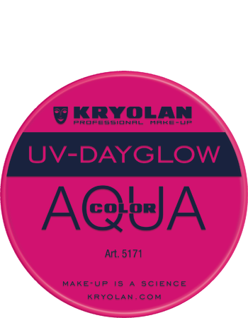 Kryolan Aquacolor Dayglow Effect Refill — PINK